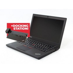 Notebook Lenovo ThinkPad X250 + Docking station Lenovo ThinkPad Pro Dock (Type 40A1)