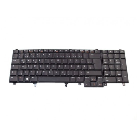 Notebook keyboard Dell EU for Latitude E5520, E5530, E6520, E6530, E6540, M4600, M6600