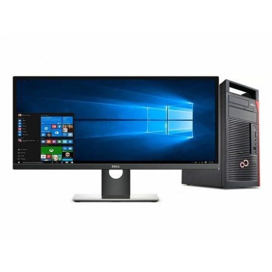 PC zostava Fujitsu Celsius M770 Workstation + 38,8" Dell UltraSharp U2917W IPS Monitor