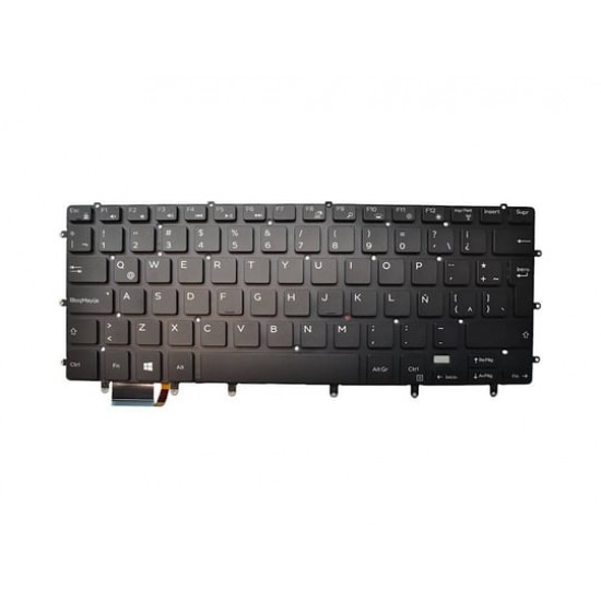 Notebook keyboard Dell EU for Dell Precision 5520, 5530