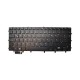 Notebook keyboard Dell EU for Dell Precision 5520, 5530