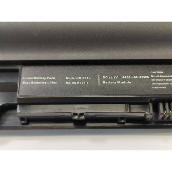 Notebook batéria Replacement Dell Latitude 3340 Battery, Dell V131 2nd generation