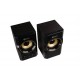 Reproduktor C-Tech SPK-11, 2.0, Wood, Black-Gold, Jack/USB