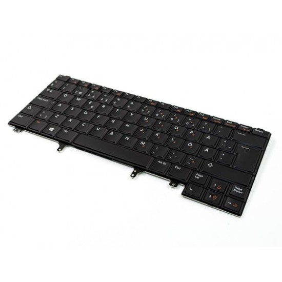 Notebook keyboard Dell EU for Dell Latitude E5420, E5430, E6220, E6320, E6330, E6420, E6430, E6440, (No Trackpoint)