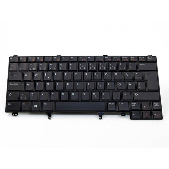 Notebook keyboard Dell EU for Dell Latitude E5420, E5430, E6220, E6320, E6330, E6420, E6430, E6440, (No Trackpoint)