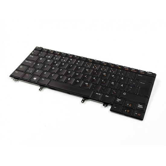 Notebook keyboard Dell EU for Dell Latitude E5420, E5430, E6220, E6320, E6330, E6420, E6430, E6440, (No Trackpoint)