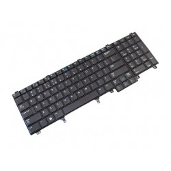 Notebook keyboard Dell US for Latitude E5520, E5530, E6520, E6530, E6540, M4600, M6600