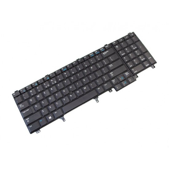 Notebook keyboard Dell US for Latitude E5520, E5530, E6520, E6530, E6540, M4600, M6600