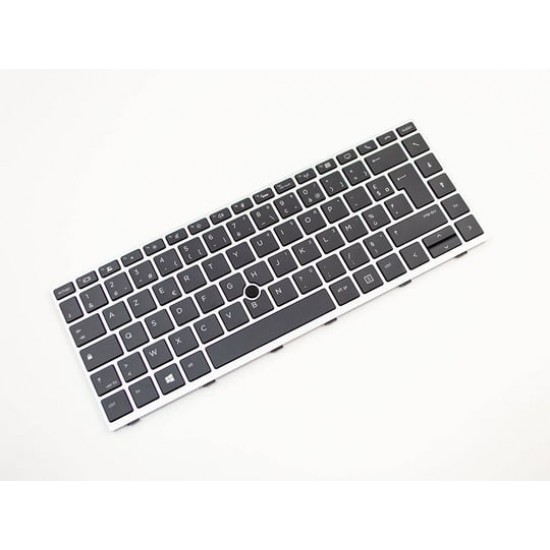 Notebook keyboard HP EU for EliteBook 840 G5 G6, 745 G5 G6